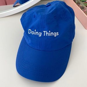 Outdoor Voices doing things hat